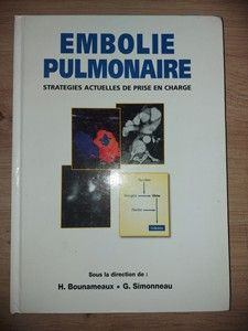 Embolie pulmonaire- H. Bounameaux, G. Simonneau foto