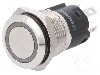 Intrerupator anti-vandalism, ON-(ON), &Oslash;16mm, EAO, 82-4151.1113