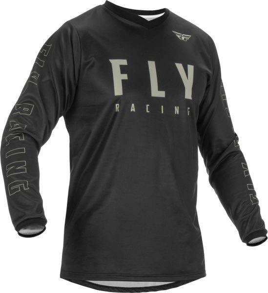 Tricou Off-road Fly Racing F-16, Negru/Gri, Extra-Large