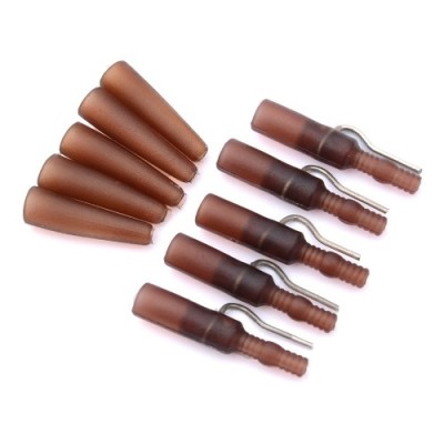 Lead Clip Mostiro Inox +Con Soft Maro 5+5 Buc foto