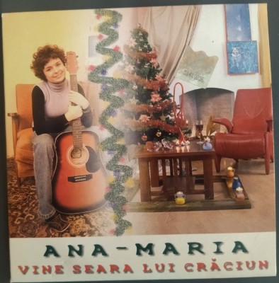 CD ORIGINAL: ANA-MARIA (GEORGESCU): VINE SEARA LUI CRACIUN (CAT MUSIC, 2001) [aranjamente / compozitii de SANDY DEAC] foto