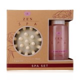 Set Wellness Zen spa Spumant &amp; Perie de masaj, Accentra, 100 ml, 6057760,