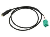 Adaptor Aux Jack 3,5mm Soclu Mini ISO pentru Renault Grundig
