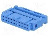 Conector IDC, 20 pini, pas pini 2.54mm, TE Connectivity - 1658527-8