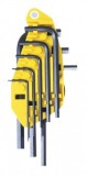 Stanley 0-69-252 Set 8 chei imbus in inch 1/16&quot;, 5/64&quot;, 3/32&quot;, 1/8&quot;, 5/32&quot;, 3/16&quot;, 7/32&quot;, 1/4&quot; - 3253560692520