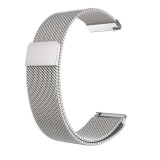 Curea Milanese Slim Fit compatibila Huawei Watch GT 2 Pro, Telescoape QR, 22mm, Argintiu, Very Dream