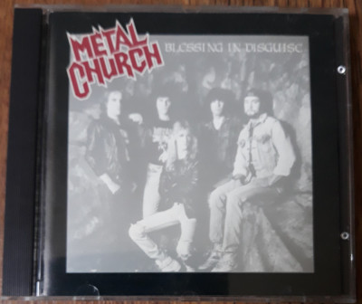 CD Metal Church &amp;lrm;&amp;ndash; Blessing In Disguise [ USA &amp;#039;first press&amp;#039; ] foto