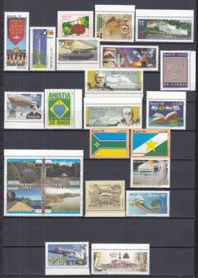 BRAZILIA 1999 MULTIPLE SERII SERII MNH foto