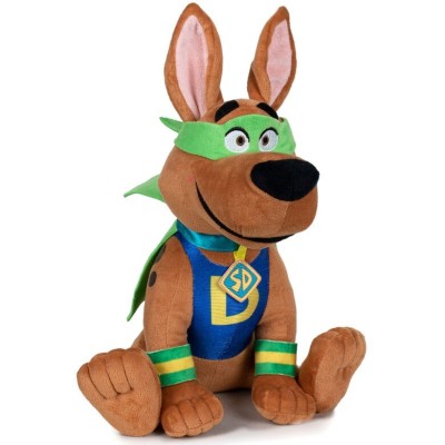 Jucarie din plus Scooby Mask of the Blue Falcon, Scooby Doo, 29 cm foto