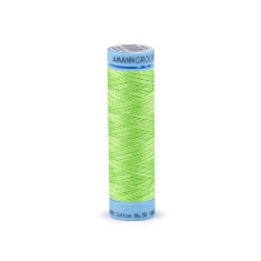 Ata bumbac mercerizat Triana Amann 100 m, Verde Lime
