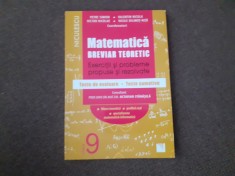 MATEMATICA CLASA A IX A EXERCITII SI PROBLEME REZOLVATE VALENTIN NICULA