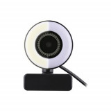 Camera web, TNB, Iluminare LED, 1080p, Negru, T nB