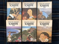 Torente, de Marie-Anne Desmarest, 6 volume noi, Ed. Porus 1992 foto