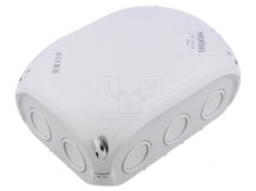 Cutie de Conexiuni Gri IP66 130x180x77mm