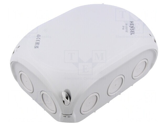 Cutie de Conexiuni Gri IP66 130x180x77mm