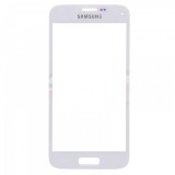 Geam Samsung Galaxy S5 mini / G800 / S5 mini Duos WHITE + adeziv special