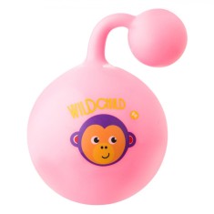 Minge cu Clopotel, Fisher Price cu Maner, Roz, 10 cm foto
