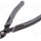Clesti de precizie, laterali, pentru taiere, 140mm, otel, KNIPEX - 78 61 140 ESD