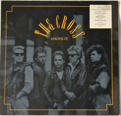 The Cross &amp;ndash; Shove It VG+ / VG+ vinil LP disc muzica rock _ Virgin, Germania, 1988 foto