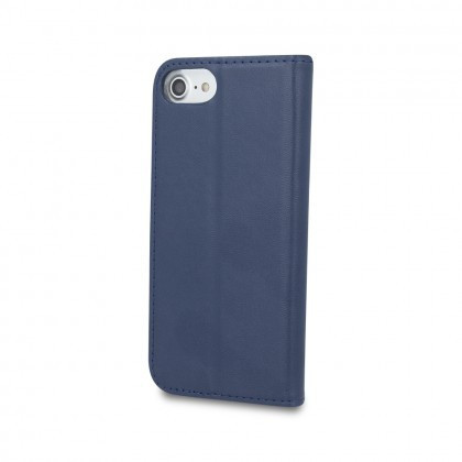 Husa Flip Carte / Stand Apple iPhone 11 Pro Max, inchidere magnetica Blue