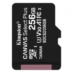 Card Memorie microSDXC Kingston Canvas Select Plus Android A1, 256Gb, Clasa 10 / UHS-1 U3 SDCS2/256GBSP