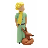 Figurina - The Little Prince &amp; The Fox, 7cm | Plastoy