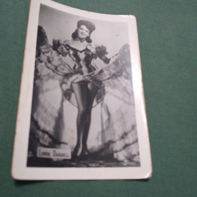 FOTO TIP 9/6CM COOPERATIVA FOTOGRAFIA LINDA DARNELL DE COLECTIE foto