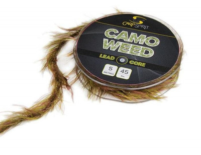 Carp Spirit Rig Camo Weed Lead Core 5 m/20,4 kg verde foto