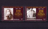 ✅ RO 2011, LP 1908 d , &quot;Ziua marcii rom.- 150 ASTRA Sibiu &quot;, serie, MNH
