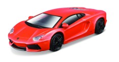 Macheta Masinuta Bburago Street Fire 1:43 Lamborghini Aventador Portocaliu, foto