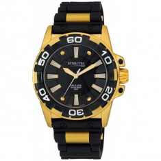 Ceas barbatesc Q&amp;amp;Q Attractive Golden - Black Edition foto