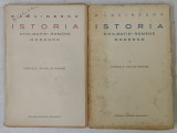 ISTORIA CIVILIZATIEI ROMANE MODERNE de EUGEN LOVINESCU , VOLUMELE I - II , 1924 -1925