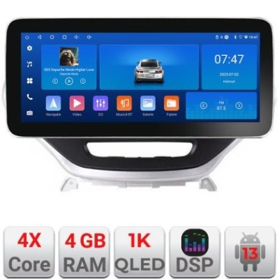 Navigatie Jeep Cherokee 2014-2019 Manual K-248 Edotec 4+64 12.3 inch Incell 1K android Wifi 5Ghz gps internet 32 CarStore Technology foto