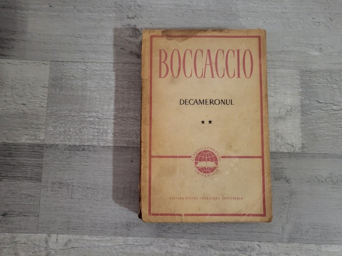 Decameronul vol.2 de Boccaccio