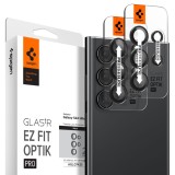Cumpara ieftin Pachet 2x Folie sticla camera Spigen GLAS.tR EZ FIT Samsung Galaxy S24 Ultra S23 Ultra