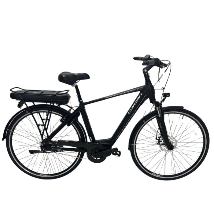Bicicleta Electrica Corwin 28329 - 28 Inch, L, Negru Ultimate FactoryBikes