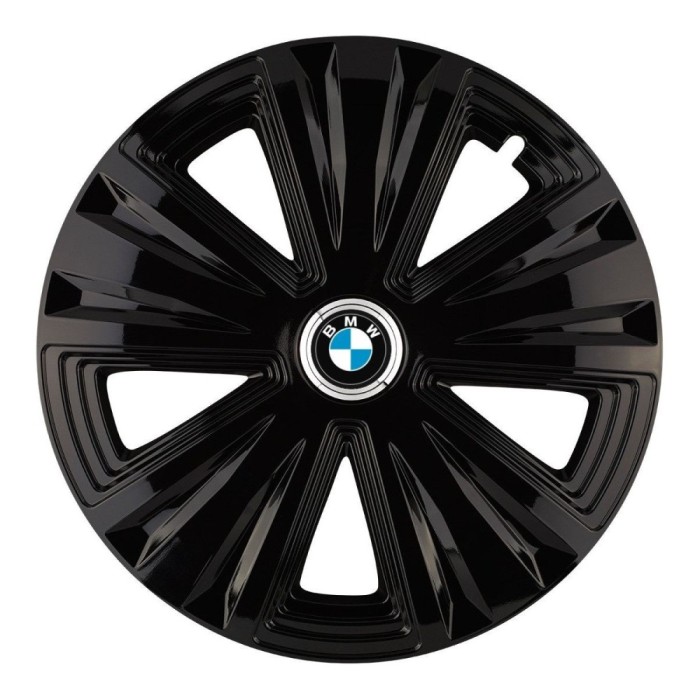 Set 4 capace roti Glory negru R14 Compatibil Cu BMW
