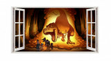 Cumpara ieftin Sticker decorativ cu Dinozauri, 85 cm, 4245ST