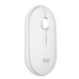 LOGITECH Pebble Mouse 2 M350s - TONAL WHITE - BT - N/A - EMEA-808 - DONGLELESS &quot;910-007013&quot; (timbru verde 0.18 lei)