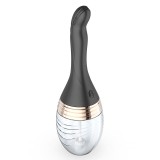 Irigator Anal Automat LoveS Douche, 250ml, Silicon, USB, Negru - Igienă Intimă Avansată