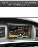 AUDI DVD Harti Navigatie Audi MMI 2G Audi A4 A5 A6 A8 Q7 GPS AUDI Europa Romania