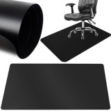 Covoras de protectie podea pentru scaun birou 100x140 cm, negru Ruhhy