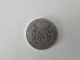 Belgia 5 Francs 1869 Argint are 26 gr,Impecabila