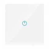 Intrerupator Smart SIMPLU din sticla cu Touch alb V-TAC