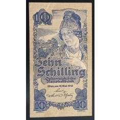 Austria, 10 Schilling 1945.