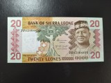 SIERRA LEONE 20 LEONES 1984 AUNC/UNC