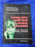 Corelatia dintre condilii tibiali si articulatia genunchiului