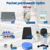 Pachet Pardoseala Incalzire in Pardoseala 100 mp: Placa Nuturi, Teava PEX, Distribuitor, Aditiv Sapa, Banda Perimetrala, Eurocon