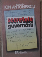 SECRETELE GUVERNARII - MARESALUL ION ANTONESCU foto