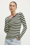R&eacute;sum&eacute; pulover ArlieRS Knit Blouse femei, culoarea albastru marin, light, 20361115